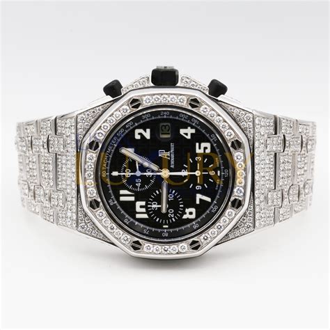 audemars piguet diamond watch mens|ap watch with diamonds price.